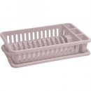 Scurgător de vase Curver® 176008, bej Lux, 26,5x42x8,8 cm