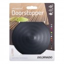 Opritor usa DOORSTOPPER, plastic pentru usa, pe podea, grafit