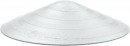 Opritor de usa DOORSTOPPER, plastic pentru usa, pe podea, alb