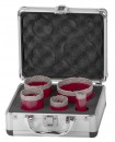 Set de burghie diamantate uscate Strend Pro Premium, DCB11S5, 20-35-45-55-72 mm, M14, burghie diamantate