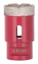 Set de burghie diamantate uscate Strend Pro Premium, DCB11S5, 20-35-45-55-72 mm, M14, burghie diamantate