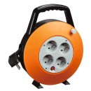 Cablu prelungitor Strend Pro CR040, 4 prize, L-7,5 m, pvc, pe tambur
