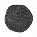 Etanșare plată din fibră de sticlă 12 mm, 2,5 m, sub sticlă, grafit