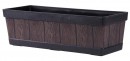 Ghiveci pentru flori GDA Woodeff 816, tec, 46x17x14 cm