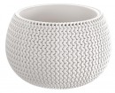 Ghiveci de flori SPLOFY Bol 290x195 mm, alb