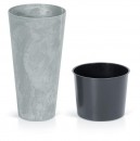 Ghiveci pentru flori TUBUS Slim Concrete 250x475 mm, beton