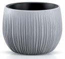 Ghiveci BETON Bol, 18 / 13x14 cm, gri