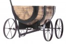 Ghiveci GDA Woodeff 817, vagon butoi de whisky, 41,5x29x19cm