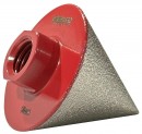 Freză Strend Pro Premium DCB14, 0-50 mm, M14, coroană, con ascuțit, pentru prelucrarea găurilor, diamant, profesional