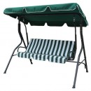 Leagăn de grădină GARFIELD, 150 kg, 173x112x158 cm, PE 160 g/m2, PVC Oxford