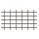 Spalier de gradina 145x72,5 cm, 4/4,7 mm, maro