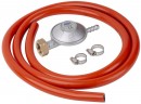 Regulator de gaz cu furtun de 2 m și clemă 2 buc C31/UK8mm/EN12864