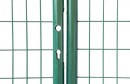 Poarta METALTEC DUO 3580/1950/100x50 mm, aripa dubla, gradina, verde, ZN + PVC, RAL6005