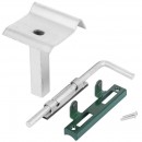 Poarta METALTEC DUO 3580/1950/100x50 mm, aripa dubla, gradina, verde, ZN + PVC, RAL6005