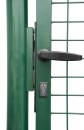 Poarta METALTEC ECO 1000x1500 mm, gradina, verde, ZN+PVC