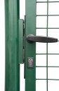 Poarta METALTEC ECO 1000x1600 mm, gradina, verde, ZN+PVC