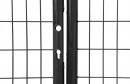 Poarta Strend Pro METALTEC DUO, 3580/1950/100x50 mm, antracit, cu aripi duble, pentru gradina, ZN+PVC, RA
