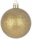 Globuri MagicHome Christmas, 20 buc, 6 cm, auriu, pe brad