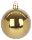 Globuri MagicHome Christmas, 20 buc, 6 cm, auriu, pe brad