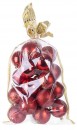 Globuri MagicHome Christmas, 20 buc, 6 cm, rosu, pe brad