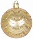 Globuri MagicHome Christmas, set, 31 buc, auriu, pe brad