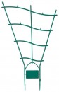 Grila GreenGarden, suport pentru flori si plante, horticola, verde, PP, 180x290 mm