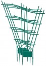 Grila GreenGarden, suport pentru flori si plante, horticola, verde, PP, 180x290 mm