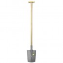 Cazma calita S592.WH plat, KomaXit, cu maner T