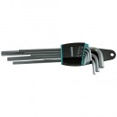 Set chei hexagonale, extra lung, 9 buc. Whirlpower, 1,5 - 10,0