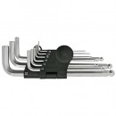 Set chei hexagonale 9buc 1,5-10mm cu bila