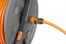 Tambur pentru furtun, 1/2, 60m, duza reglabila + 2x conector rapid + conector pentru robinet de apa