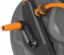 Tambur pentru furtun, 1/2, 60m, duza reglabila + 2x conector rapid + conector pentru robinet de apa