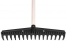 Rake Strend Pro Premium S891, 16z, cu mâner, 445x115 mm