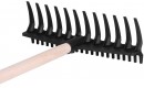 Rake Strend Pro Premium S892, 12z, cu două fețe, cu mâner, 325x115 mm