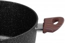 Oala MagicHome Black Marble Line, 28 cm, 5,9 litri, cu capac