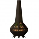 Incalzitor de terasa/gradina, Vivatechnix KRO-1074, Otel, Negru, 1573x706x762 mm, grosime 3 mm