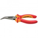 Clește izolat cu vârf îndoit Whirlpower 200mm, DIN5745, VDE 1000V, GS
