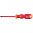 Șurubelniță plată izolată Whirlpower® 3.0 / 100mm, DIN5264, VDE 1000V, GS