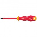Șurubelniță phillips izolată Whirlpower® PH0 / 60mm, DIN8764, VDE 1000V, GS