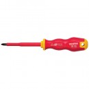 Șurubelniță phillips izolată Whirlpower® PH3 / 150mm, DIN8764, VDE 1000V, GS