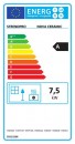 Soba Nova Ceramic, 7,5 kW, 120 mm, mocca