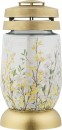 Cahanec Bolsius 3S Forsythia, ploaie aurie, 22 cm, pentru mormant, cu umplutura 36 h