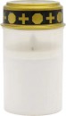 Lumanare MagicHome TG-10, cu lumanare LED, pentru mormant, alba, 12 cm, parte din pachet 2xAA