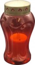 Lumanare MagicHome TG-26, cu lumanare LED, pentru mormant, rosu, 17 cm, parte din pachet 2xAA