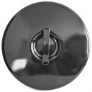 Capac tuci Thorma 60 lit, emailat, negru