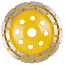 Pisică? Strend Pro CGW11, 150 mm, 2 rânduriCup, abraziv, diamant, pentru beton, pe două rânduri