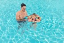 Circle Bestway® 91043, Princess, roată, copii, gonflabil, pentru apă, 560 mm