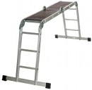 Scara Strend Pentru DP-U 4x3, Alu, cu platforma din lemn, EN 131, max. 3.46