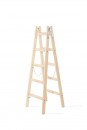 Scara Strend Pro, 5 trepte, dubla, pentru vopsit, lemn, 1,63 m, max. 150 kg