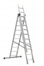 Scara Strend Pro DP 3x10, Alu, EN 131 max. 5,72 m, BASIC